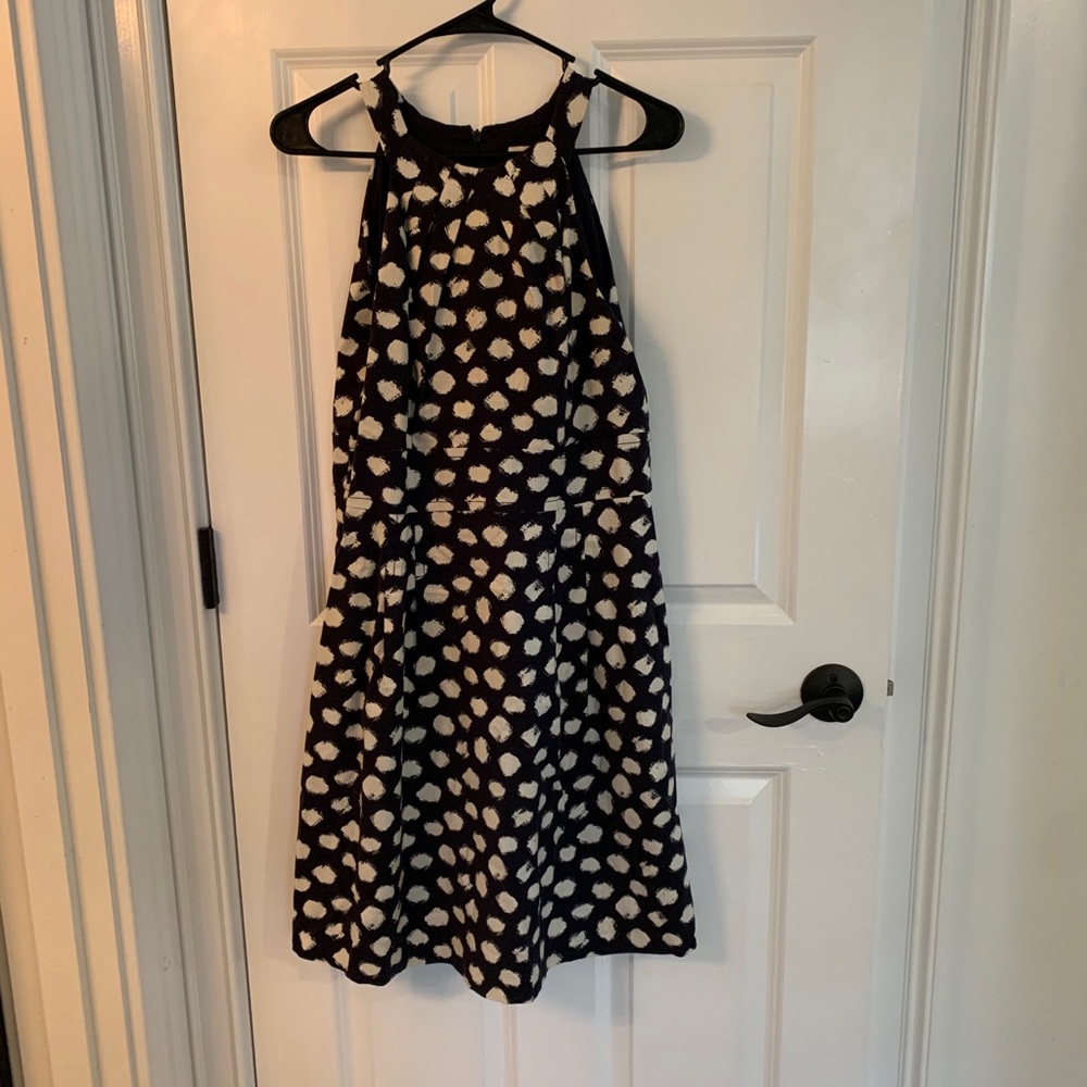 Black and white dress